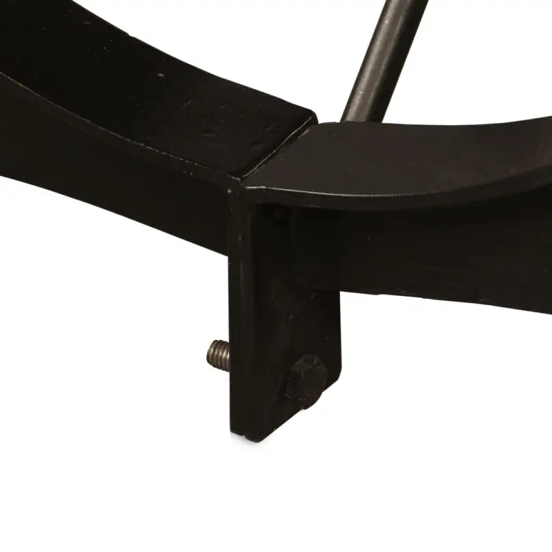 Industriële eetkamertafel met stalen poten en massief mangohout - Eettafels