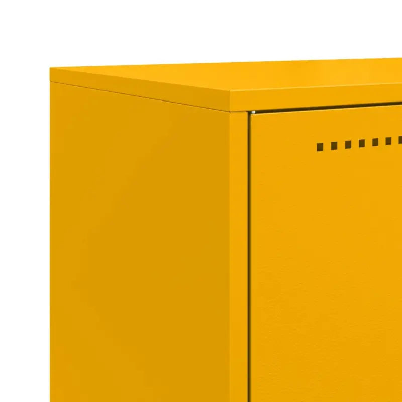 Industriële hoge kast voor woon- of slaapkamer met robuust staal - Dressoirs & buffetkasten