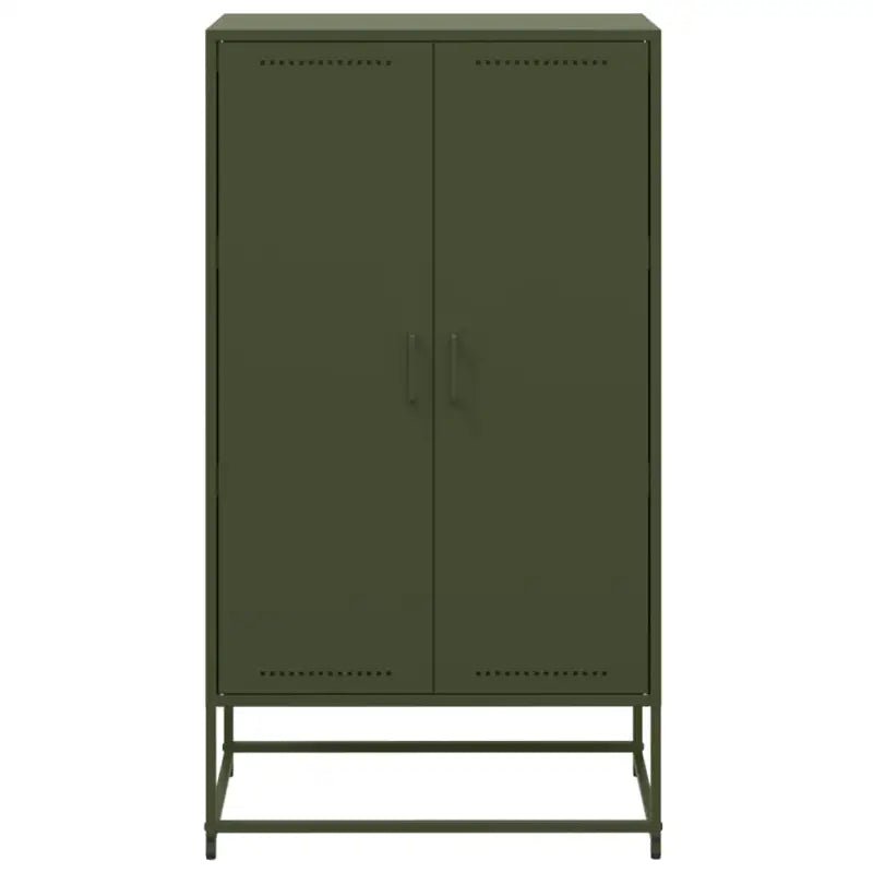 Industriële hoge kast voor woonkamer en slaapkamer van robuust staal - Dressoirs & buffetkasten