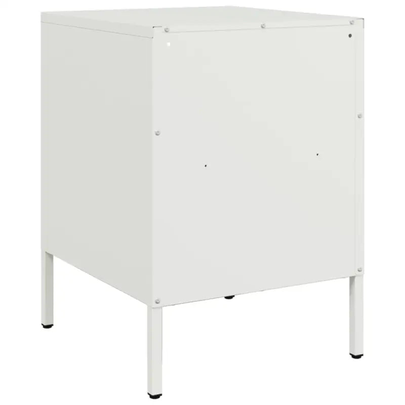 Industriële nachtkastjes van koudgewalst staal met verstelbare schroefpoten - Nachtkastjes