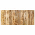 Industriële stijl hoofdborden en voetborden in massief acaciahout - 180 x 1.5 x 80 cm / 1 / Massief ruw mangohout