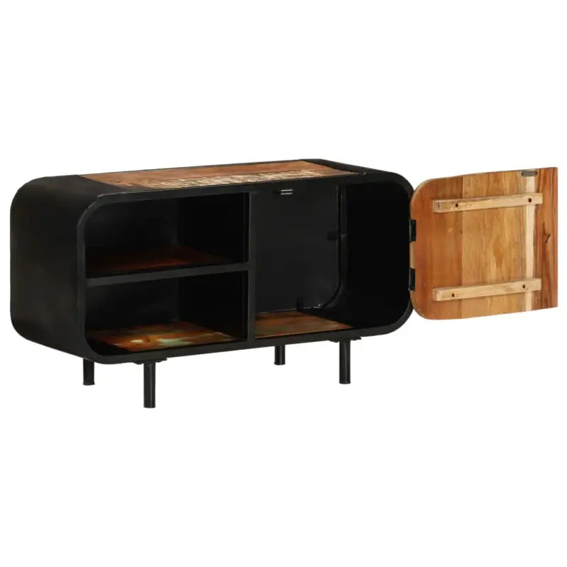 Industriële Tv Meubel van Gerecycled Hout met Vintage Charme - Tv-meubels