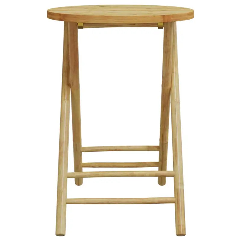Inklapbare bamboe tuintafel voor terrasgebruik - Tuintafels