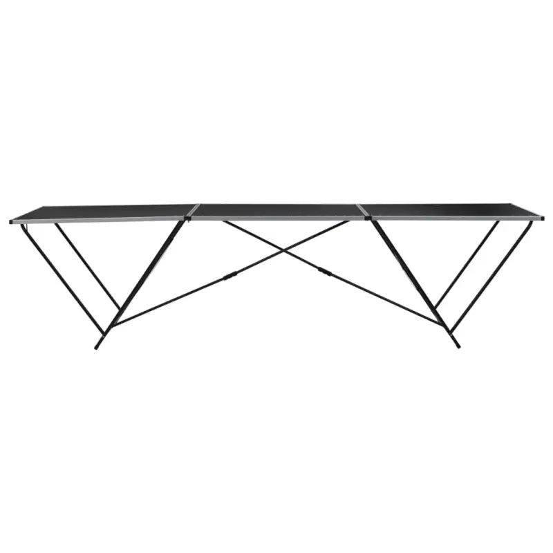 Inklapbare MDF tafel met stalen buispoten voor behang en knutselprojecten - Klaptafels
