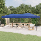 Inklapbare Partytent met 210d Oxford stof voor buitenevenementen - Blauw / 3 x 6 m / 1 - Partytenten & prieëlen