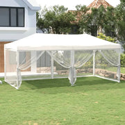 Inklapbare partytent van 210d Oxford stof met zilverkleurige coating - Partytenten & prieëlen