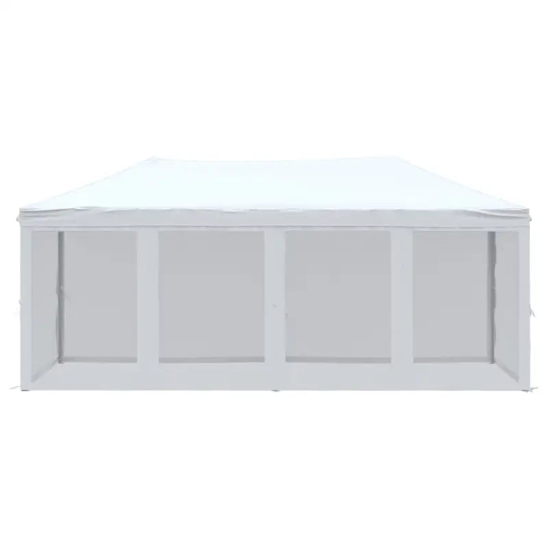 Inklapbare partytent van 210d Oxford stof met zilverkleurige coating - Partytenten & prieëlen