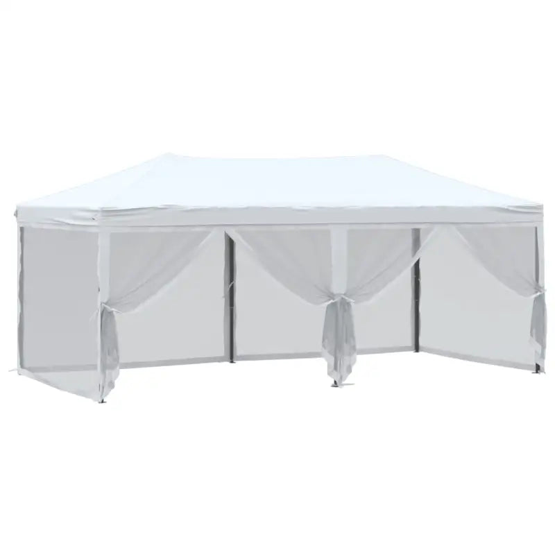 Inklapbare partytent van 210d Oxford stof met zilverkleurige coating - Partytenten & prieëlen