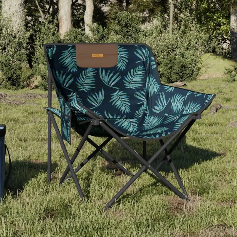 Inklapbare tuinstoelen van 600d polyester voor binnen en buiten - Bladpatroon / 1 - Tuinstoelen