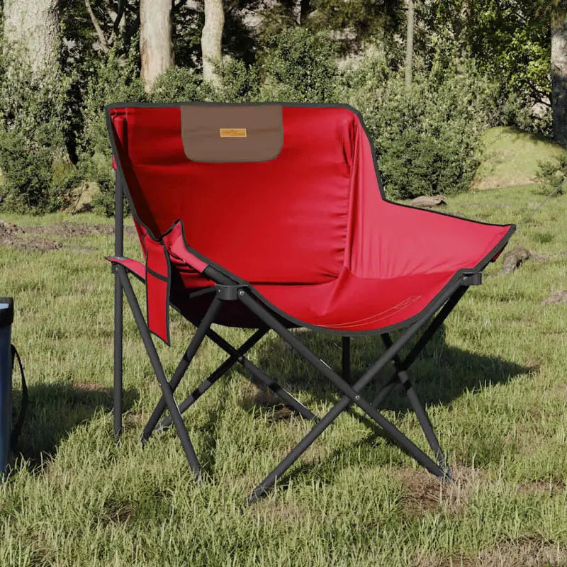 Inklapbare tuinstoelen van 600d polyester voor binnen en buiten - Rood / 1 - Tuinstoelen