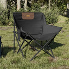 Inklapbare tuinstoelen van 600d polyester voor binnen en buiten - Zwart / 1 - Tuinstoelen