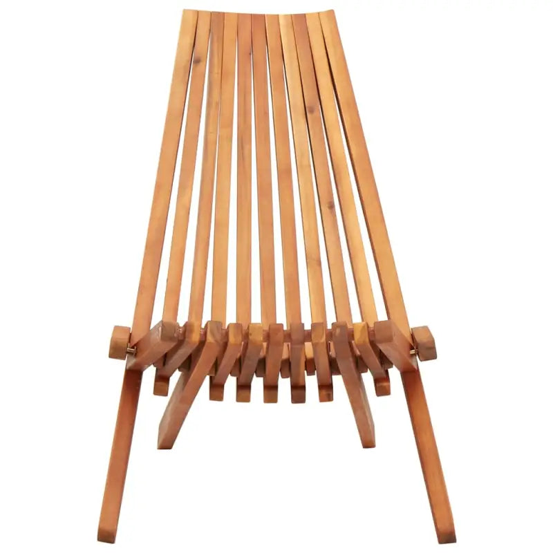 Inklapbare tuinstoelen van massief acaciahout met levering bevat - 2 - Tuinstoelen
