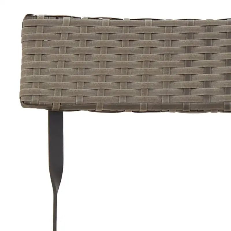 Inklapbare tuinstoelen van poly rattan voor tuin en terras - Tuinstoelen