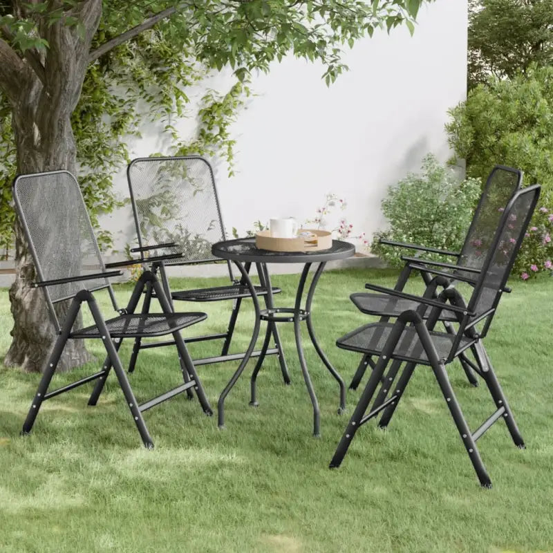 Inklapbare tuinstoelen voor comfortabele buitenbijeenkomsten - 4 - Tuinstoelen