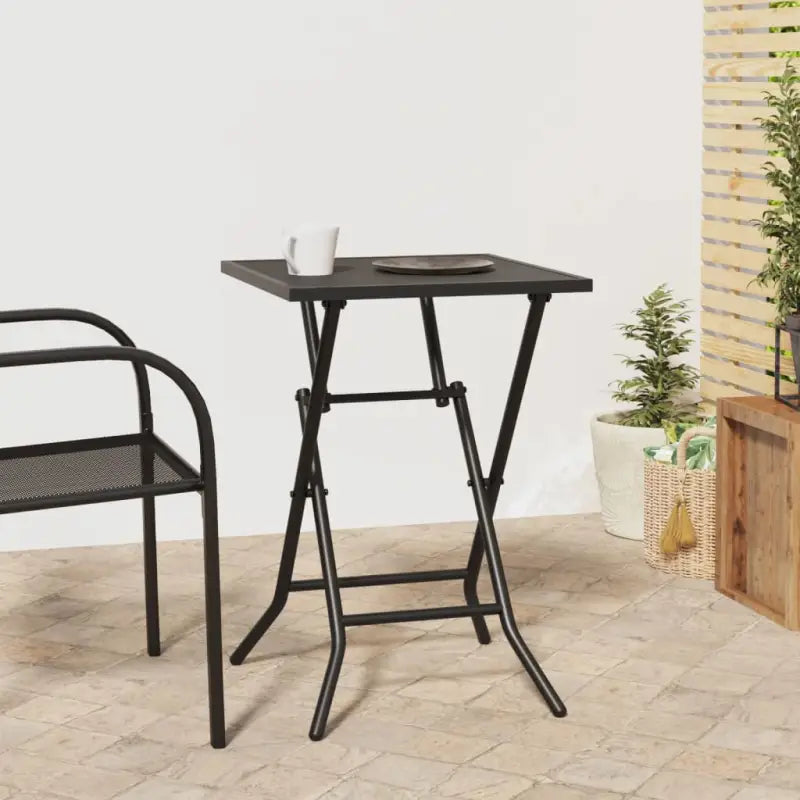 Inklapbare tuintafel met stabiel frame en modern gaas ontwerp - Tuintafels