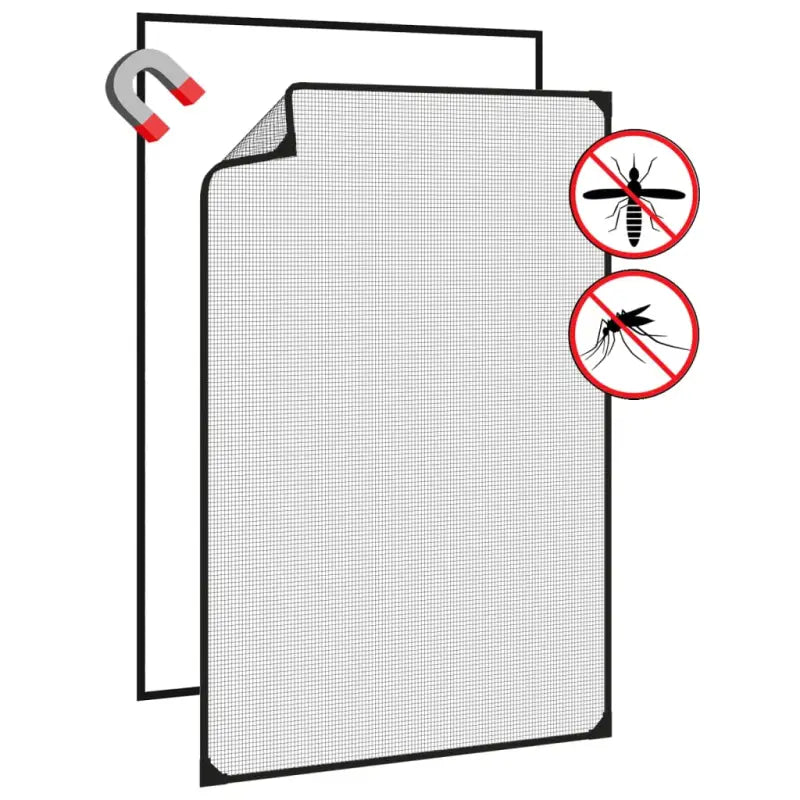 Insectenhor met magnetische functie voor raam en frisse lucht - Raamhorren