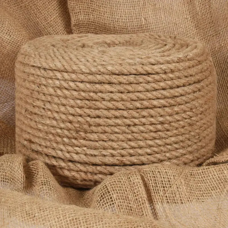Jute touw voor tuin landbouw en scheepvaart gebruik - 1 / 100 m / 12 mm - Touw