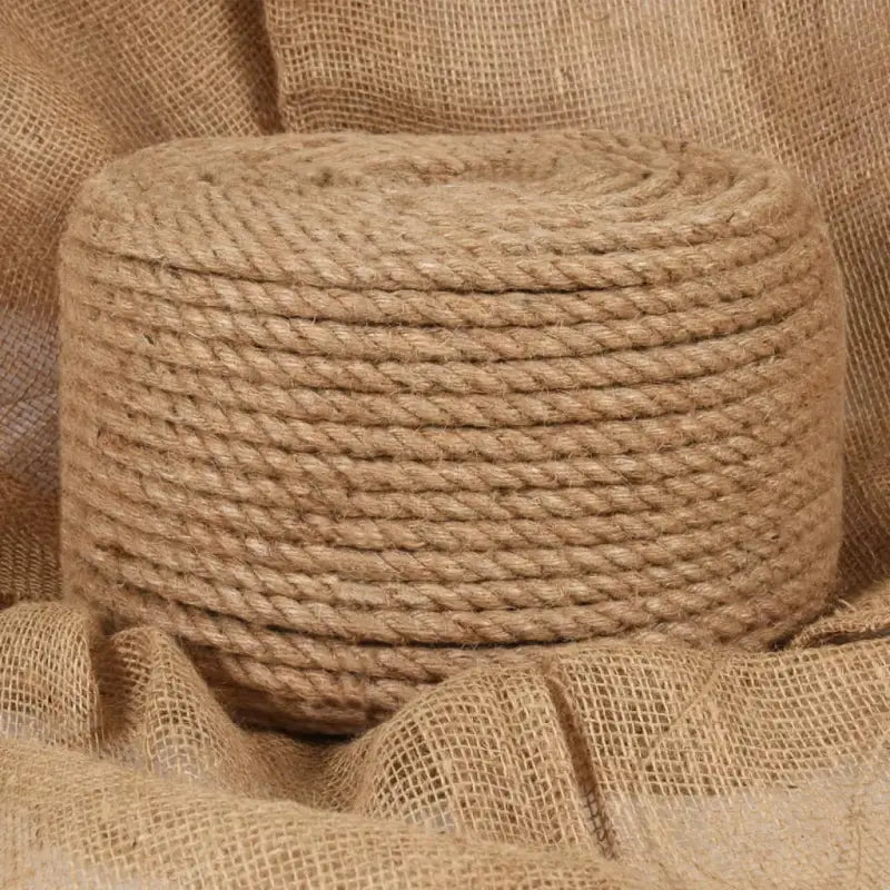 Jute touw voor tuin landbouw en scheepvaart gebruik - 1 / 25 m / 12 mm - Touw