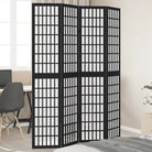 Kamerscherm van massief paulowniahout voor eenvoudig inwendig gebruik - 40 x 200 cm / 4 - Kamerschermen