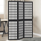 Kamerscherm van massief paulowniahout voor eenvoudig inwendig gebruik - 40 x 160 cm / 3 - Kamerschermen