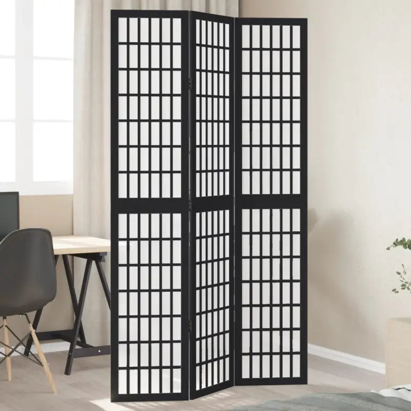 Kamerscherm van massief paulowniahout voor eenvoudig inwendig gebruik - 40 x 200 cm / 3 - Kamerschermen
