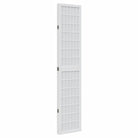 Kamerscherm van massief paulowniahout voor eenvoudig schoon en duurzaam gebruik - 40 x 180 cm / 4 - Kamerschermen