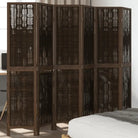 Kamerscherm van wilgentakken voor gebruik binnenshuis met eenvoudig schoon onderhoud - 40 x 180 cm / 6 - Kamerschermen