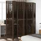 Kamerscherm van wilgentakken voor gebruik binnenshuis met eenvoudig schoon onderhoud - 40 x 220 cm / 6 - Kamerschermen