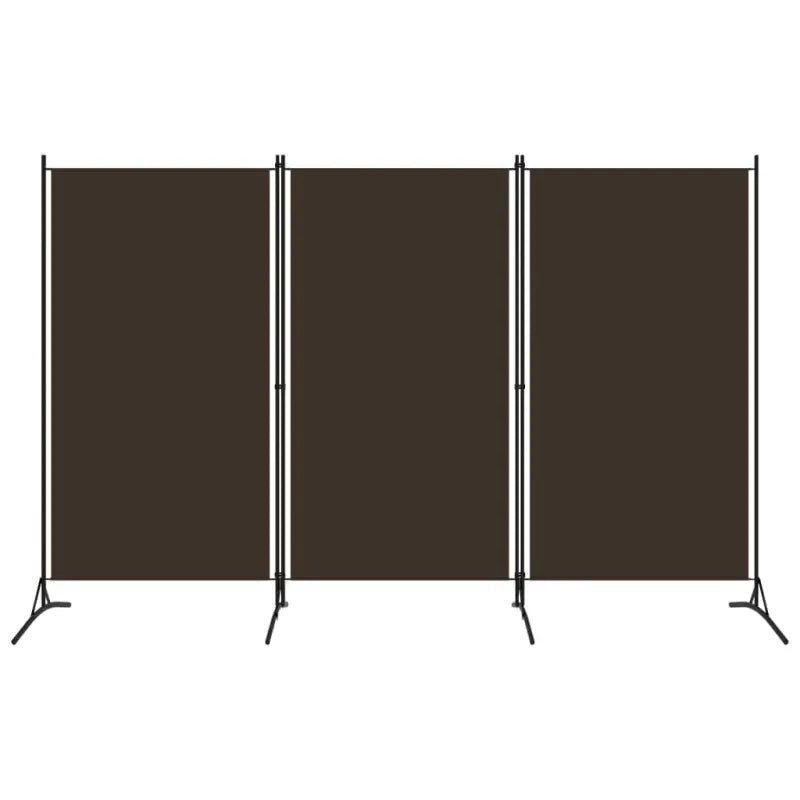 Kamerscherm voor het verdelen van een kamer en privacy - Bruin / 260 x 180 cm - Kamerschermen