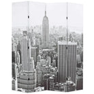Kamerscherm voor privacy in je kamer of kantoor in New York - 160 x 170 cm / 4 - Kamerschermen