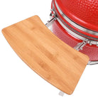 Keramische Kamado Grill met ingebouwde thermometer en mooie buitenafwerking - Barbecues