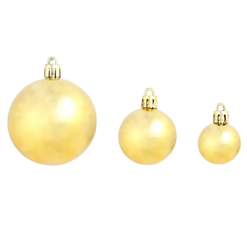 Kerstballen decoratie met levering bevat in 3 maten voor feestdagen - Decoratie voor feestdagen