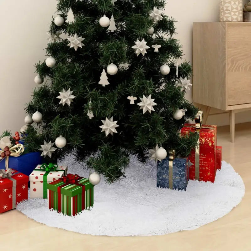 Kerstboomrok met imitatiebont voor een gezellige uitstraling - 122 cm / 1 - Kerstboomrokken