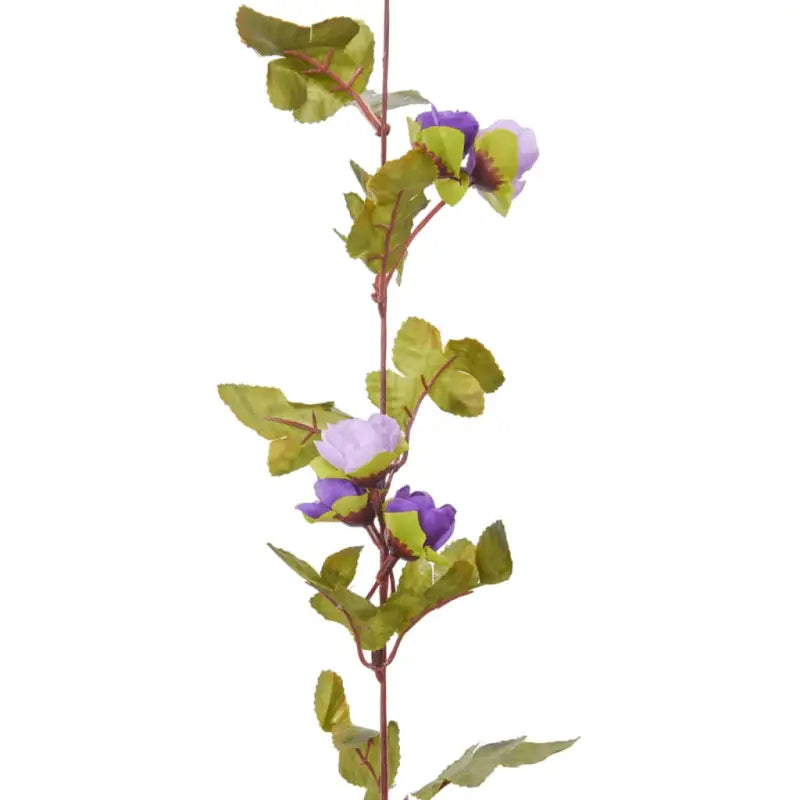 Kerstslingers met bloemen voor een romantische sfeer - Kransen en slingers