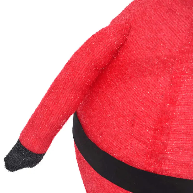 Kerstverlichting met Kerstman van dikke stof en lange verlengkabel - Kerstverlichting