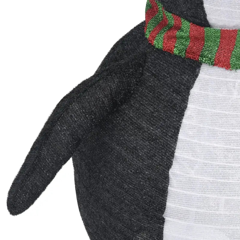 Kerstverlichting Pinguïn met Dikke Stof en Lange Verlengkabel - 120 cm / 1 - Kerstverlichting