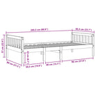 Kinderbed met massief grenenhout voor een duurzame nachtrust - Bedden & bedframes