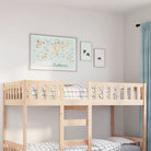 Kinderbed met massief grenenhout voor een goede nachtrust - Naturel / 80 x 200 cm - Bedden & bedframes