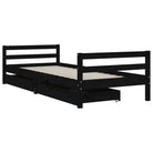 Kinderbed van massief grenenhout met elegant en tijdloos design - Peuter- & kinderbedden