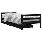 Kinderbed van massief grenenhout met elegant en tijdloos design - Peuter- & kinderbedden
