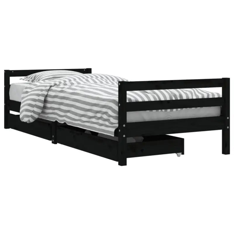 Kinderbed van massief grenenhout met elegant en tijdloos design - Peuter- & kinderbedden