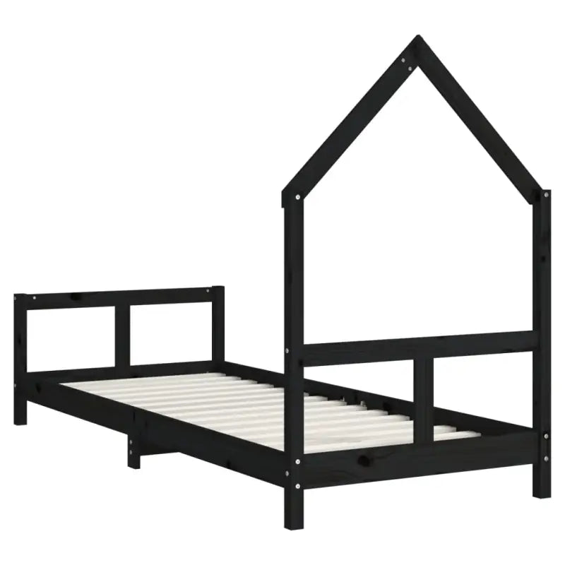 Kinderbed van massief grenenhout voor een gezellige en duurzame slaapkamer - Peuter- & kinderbedden