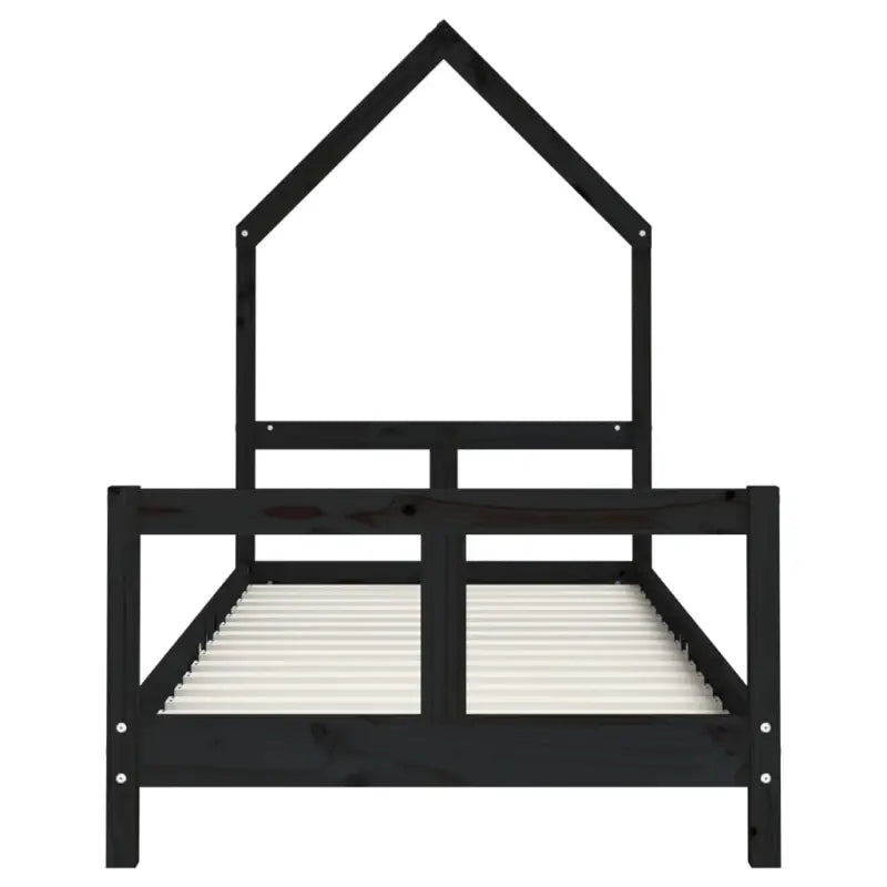Kinderbed van massief grenenhout voor een gezellige en duurzame slaapkamer - Peuter- & kinderbedden