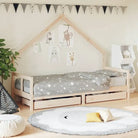 Kinderbed van massief grenenhout voor een vrolijke slaapkamer - Naturel / 80 x 200 cm - Peuter- & kinderbedden