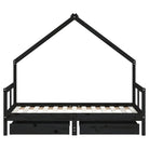 Kinderbed van massief grenenhout voor een vrolijke slaapkamer - Peuter- & kinderbedden