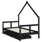 Kinderbed van massief grenenhout voor een vrolijke slaapkamer - Peuter- & kinderbedden