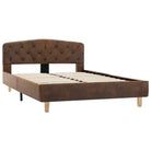 Klassiek bedframe met gepoedercoat stalen poten en elegante charme - Bedden & bedframes