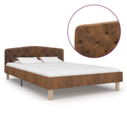 Klassiek bedframe met gepoedercoat stalen poten en elegante charme - Bedden & bedframes