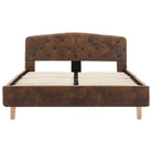 Klassiek bedframe met gepoedercoat stalen poten en elegante charme - Bedden & bedframes