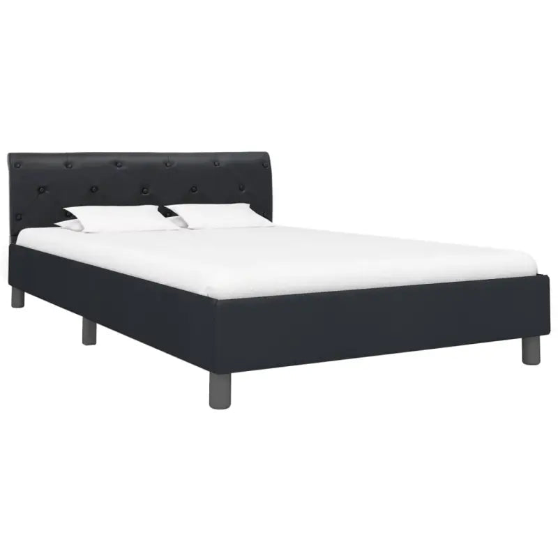 Klassiek bedframe met gepoedercoat stalen poten voor elegante slaapkamers - Bedden & bedframes